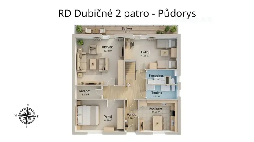 Prodej rodinného domu, Dubičné, 275 m2