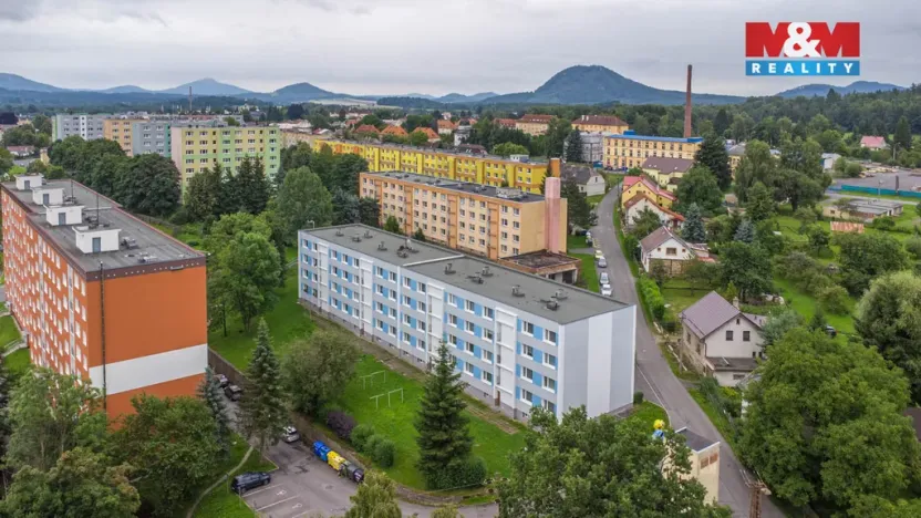 Prodej bytu 2+1, Cvikov - Cvikov II, Sídliště, 60 m2