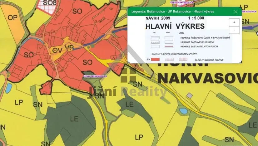 Prodej pozemku pro bydlení, Bušanovice, 421 m2