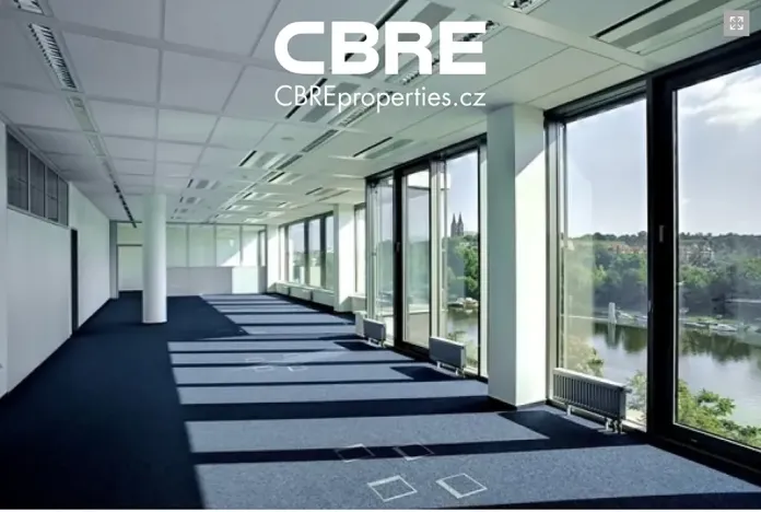 Pronájem kanceláře, Praha - Smíchov, Moulíkova, 570 m2
