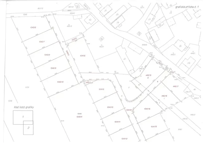 Prodej pozemku pro bydlení, Mokrouše, 875 m2