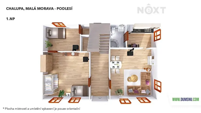 Prodej rodinného domu, Malá Morava, 207 m2