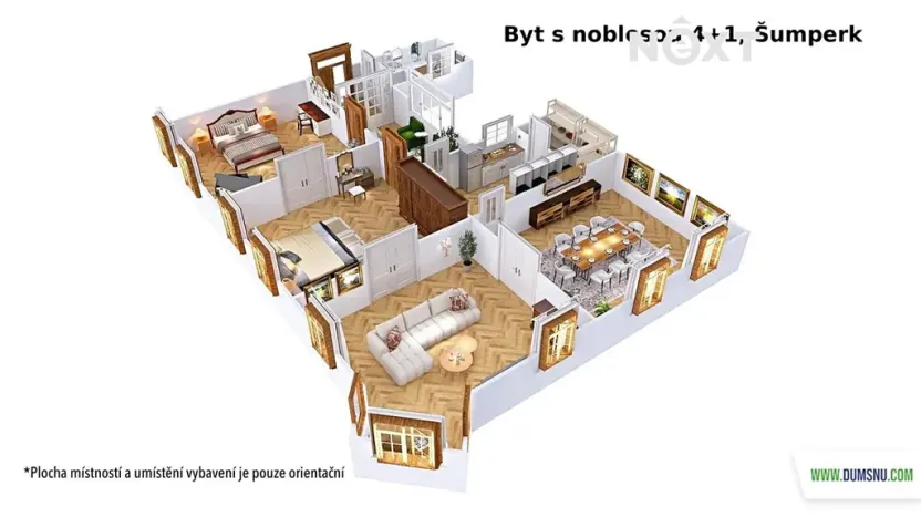 Prodej bytu 4+1, Šumperk, Bulharská, 163 m2