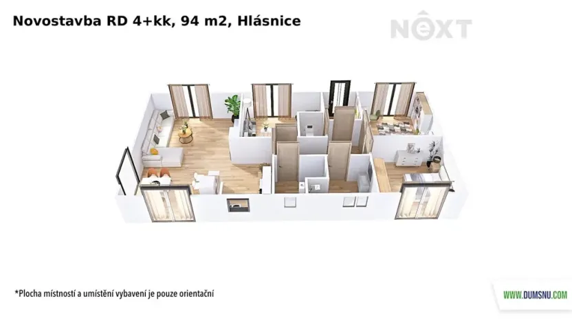 Prodej rodinného domu, Hlásnice, 94 m2