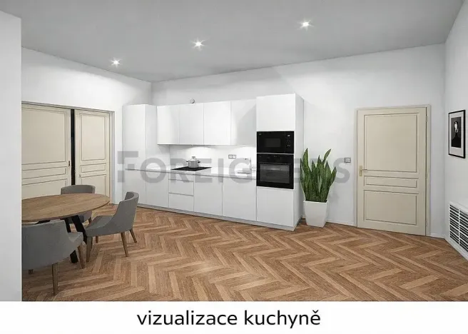 Pronájem bytu 2+kk, Praha - Vinohrady, Velehradská, 45 m2