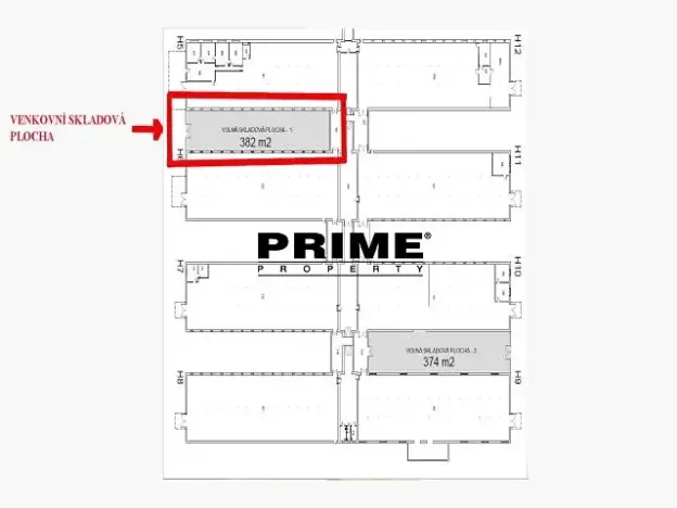 Pronájem skladu, Praha - Horní Počernice, Ve žlíbku, 382 m2