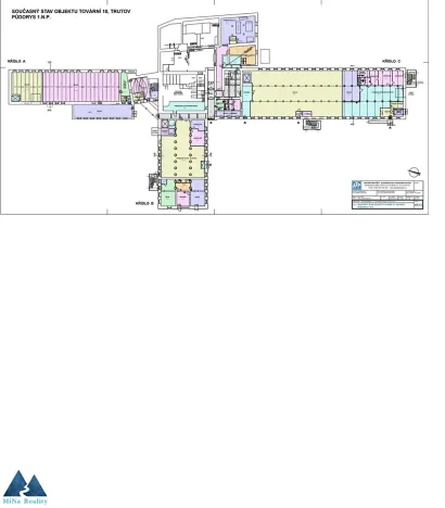 Pronájem skladu, Trutnov, Tovární, 2727 m2