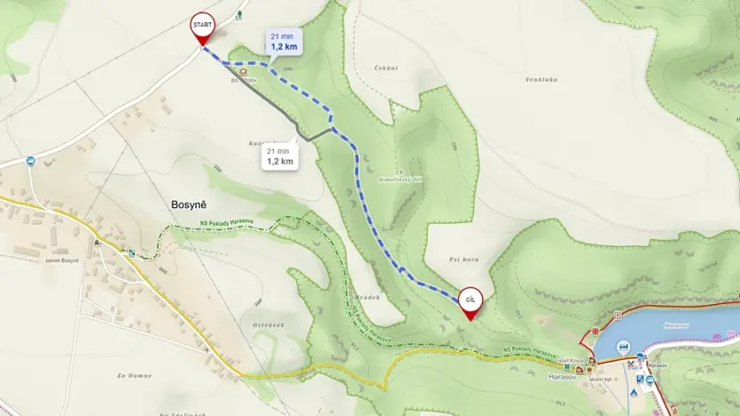 Prodej lesa, Vysoká, 12485 m2