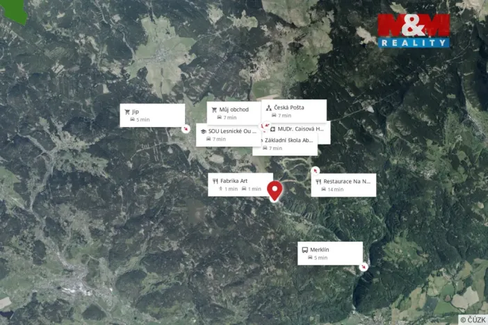 Prodej bytu 2+kk, Merklín - Pstruží, 64 m2