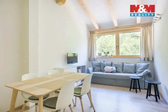 Prodej bytu 3+kk, Merklín - Pstruží, 48 m2