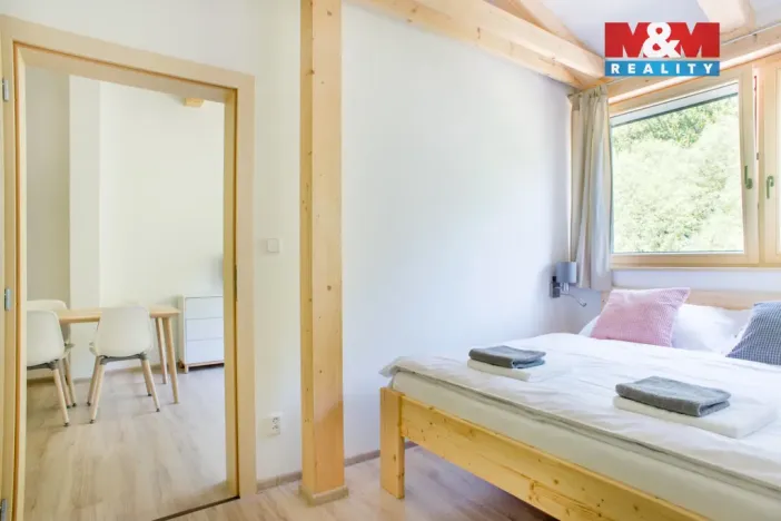 Prodej bytu 3+kk, Merklín - Pstruží, 48 m2