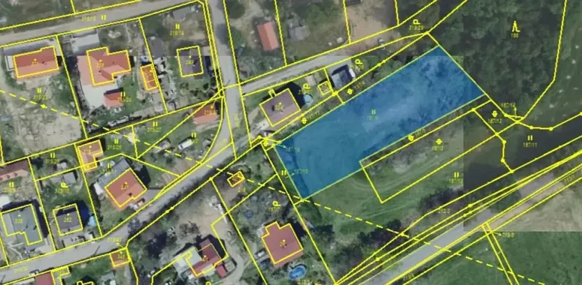 Prodej pozemku pro bydlení, Vysoký Chlumec, 2553 m2