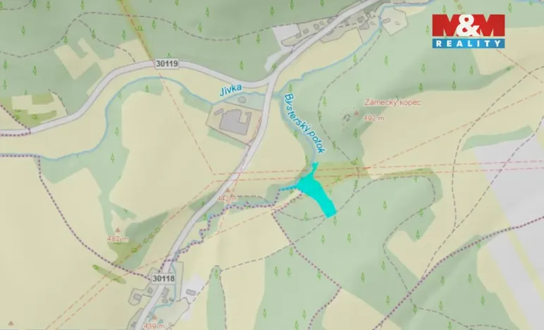 Prodej louky, Stárkov, 3308 m2