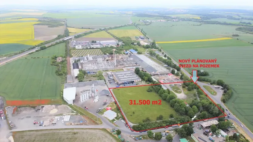 Prodej komerčního pozemku, Louny, Postoloprtská, 31500 m2
