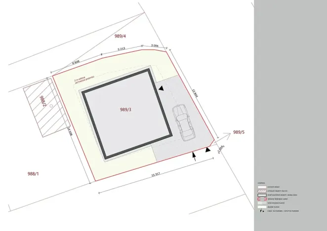 Prodej pozemku pro bydlení, Tlučná, U Vlečky, 224 m2
