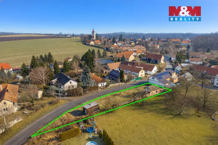 Prodej pozemku pro bydlení, Polní Voděrady, 860 m2