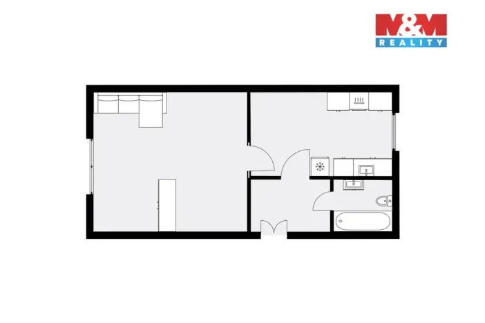 Prodej bytu 1+1, Hradec Králové, Střelecká, 51 m2