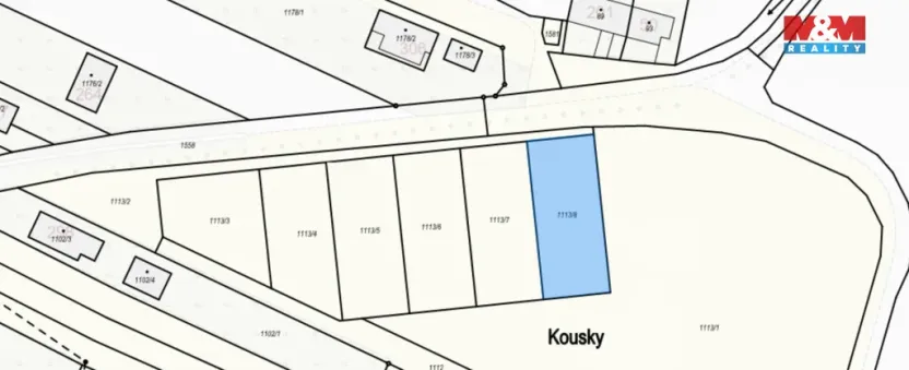Prodej pozemku pro bydlení, Zakřany, 855 m2