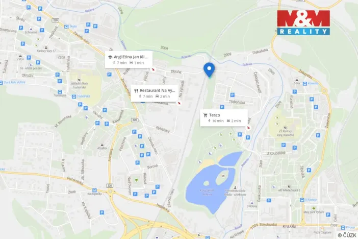 Prodej zahrady, Karlovy Vary - Rybáře, 328 m2