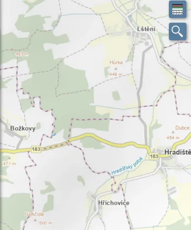 Prodej lesa, Blížejov - Lštění, 1122 m2