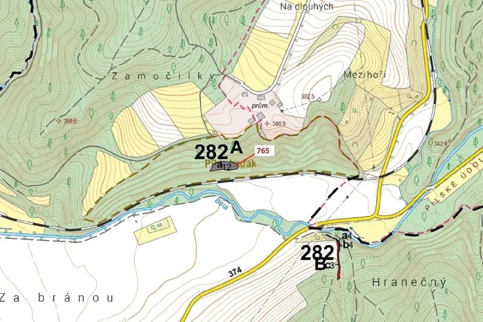 Dražba lesa, Lhota Rapotina, 1793 m2