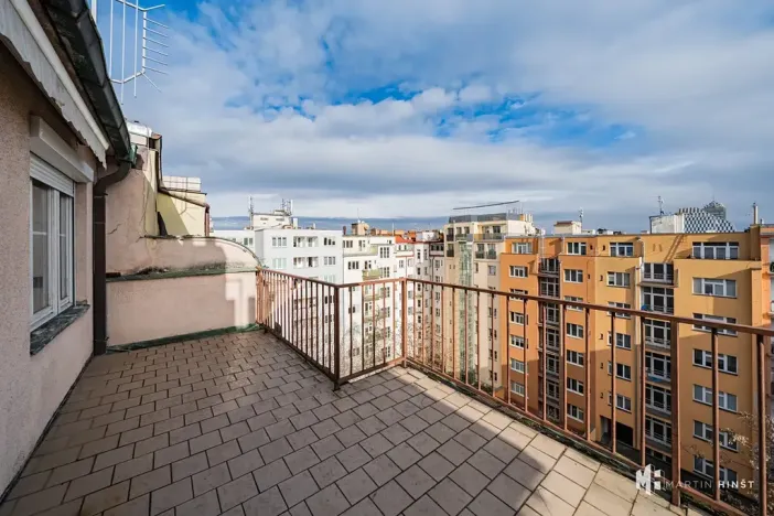 Pronájem bytu 1+kk, Praha - Vinohrady, Hradecká, 26 m2