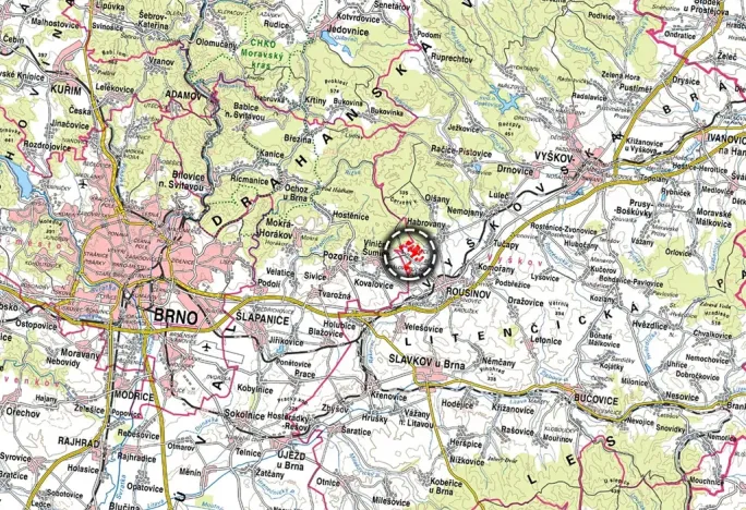 Prodej podílu pole, Rousínov, 18470 m2