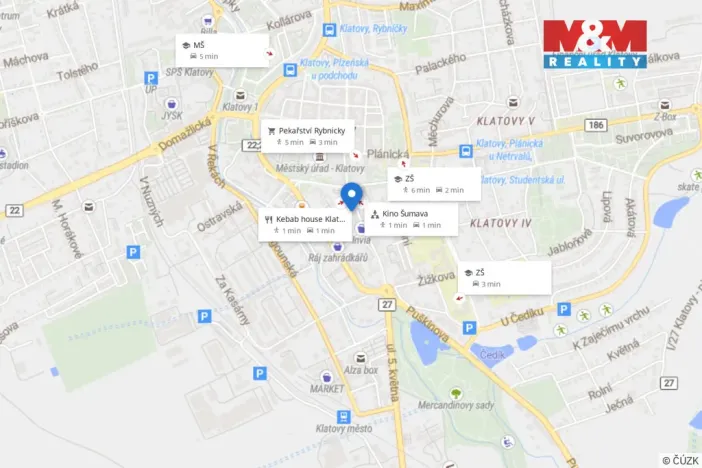 Pronájem bytu 3+kk, Klatovy - Klatovy IV, Vídeňská, 91 m2