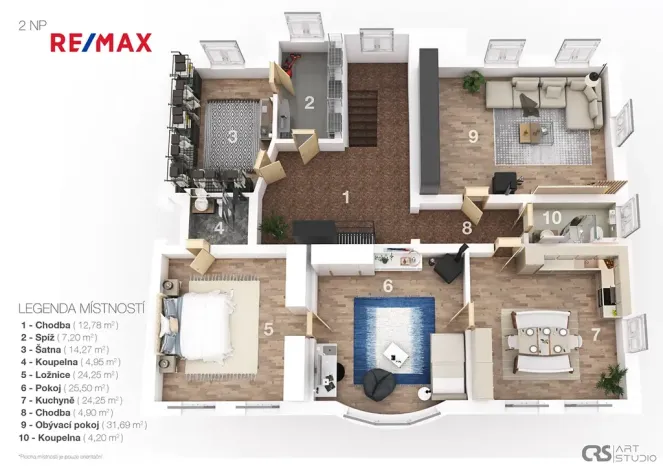 Prodej vily, Libčice nad Vltavou, Letecké náměstí, 236 m2