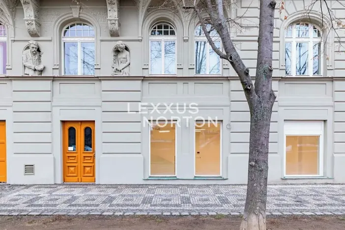 Pronájem obchodního prostoru, Praha - Vršovice, Norská, 56 m2