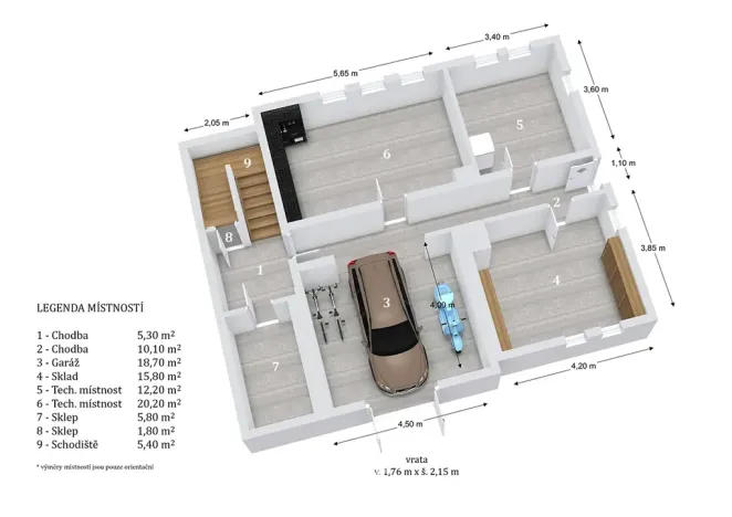 Prodej rodinného domu, Boskovice, Štefanikova, 302 m2