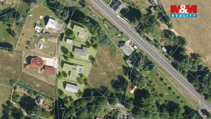 Prodej pozemku pro bydlení, Jindřichovice, 3587 m2