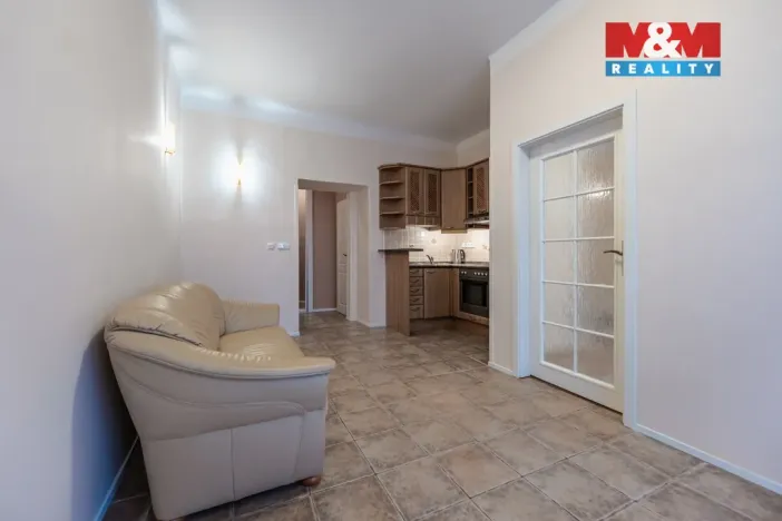 Pronájem bytu 2+kk, Praha - Vinohrady, Slezská, 42 m2