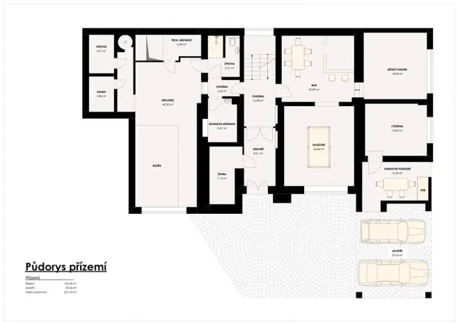 Prodej ubytování, Benecko, 635 m2