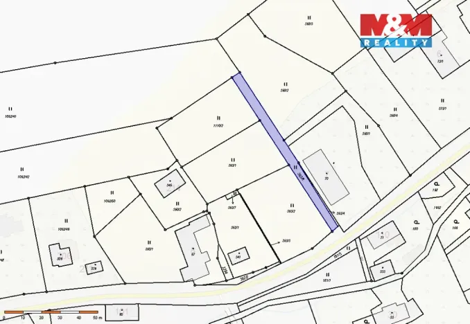 Prodej pozemku pro bydlení, Rudná pod Pradědem - Stará Rudná, 1423 m2