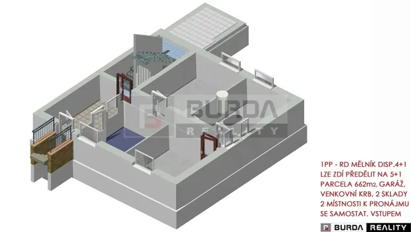 Prodej rodinného domu, Mělník, Komenského, 203 m2