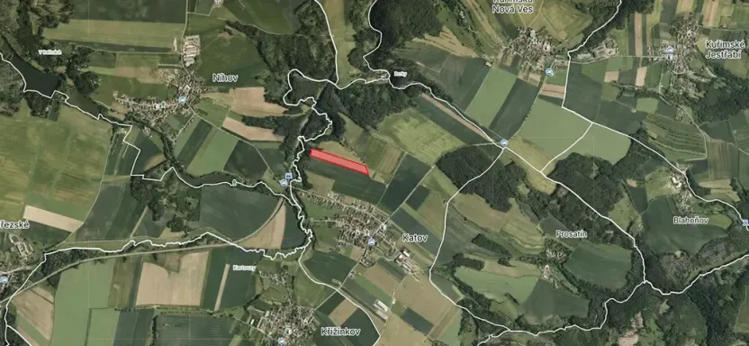 Prodej pole, Katov, 25251 m2