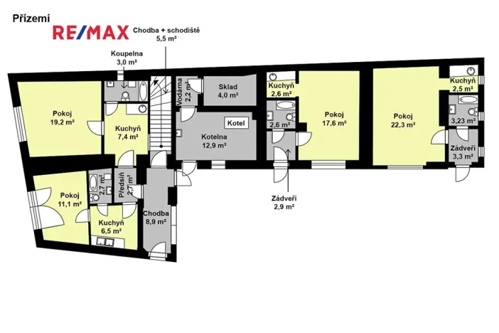 Prodej rodinného domu, Odřepsy, 219 m2