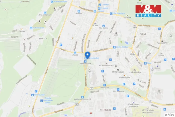 Pronájem bytu 2+1, Most, Hutnická, 57 m2