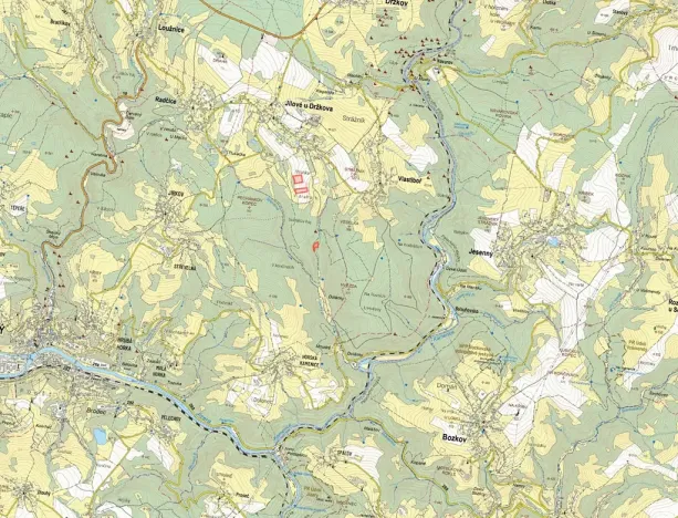 Prodej pole, Jílové u Držkova, 19916 m2