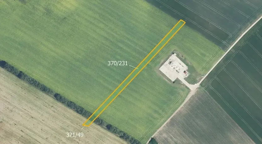 Prodej podílu pole, Starý Poddvorov, 6005 m2