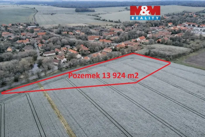 Prodej pole, Záhornice, 13924 m2
