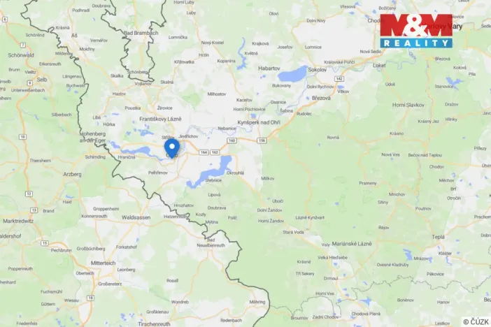 Pronájem bytu 2+1, Cheb, Kasární náměstí, 54 m2