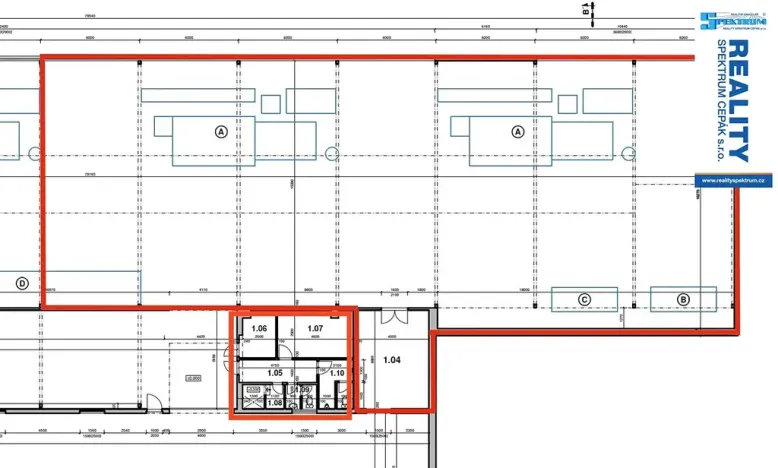 Pronájem skladu, Lišov, Hůrecká, 711 m2