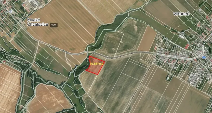 Prodej pole, Zbýšov, 10847 m2