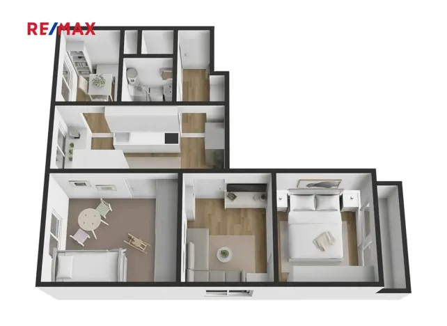 Prodej bytu 3+1, Čejetice, 60 m2