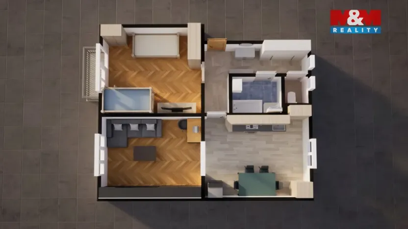 Prodej bytu 2+1, Mladá Boleslav - Mladá Boleslav II, Erbenova, 52 m2