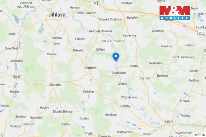 Prodej bytu 3+1, Brtnice - Dolní Smrčné, 87 m2