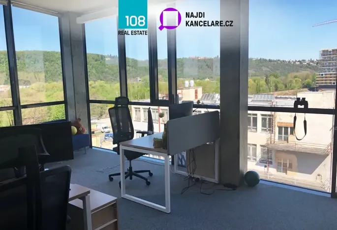 Pronájem kanceláře, Praha - Modřany, Mezi vodami, 1365 m2