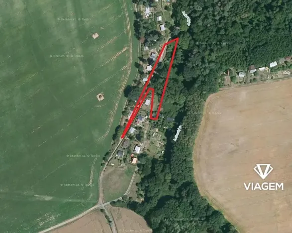 Prodej podílu zahrady, Bukovany, 453 m2